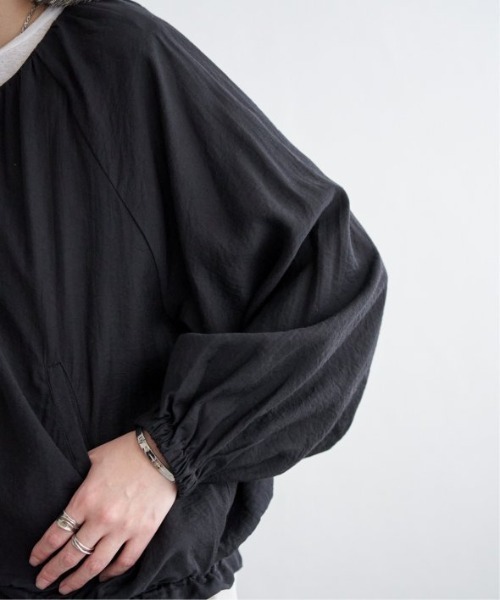 LBC(エルビーシー)の「シアーヘムドロストブルゾン(ブルゾン・レディース・ブラック/ホワイト・M/L)」の17枚目の写真