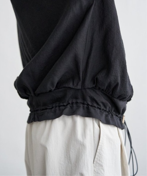 LBC(エルビーシー)の「シアーヘムドロストブルゾン(ブルゾン・レディース・ブラック/ホワイト・M/L)」の18枚目の写真