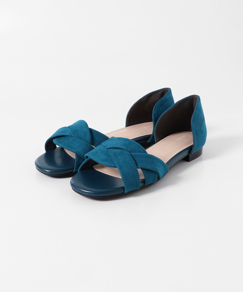 URBAN RESEARCH DOORS（アーバンリサーチドアーズ）の「『一部WEB限定カラー』セパレートフラットサンダル（サンダル・レディース・キャメル/ブルー/ブラック/ライトベージュ・36/37/38）」の15枚目の写真