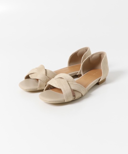 URBAN RESEARCH DOORS（アーバンリサーチドアーズ）の「『一部WEB限定カラー』セパレートフラットサンダル（サンダル・レディース・キャメル/ブルー/ブラック/ライトベージュ・36/37/38）」の16枚目の写真