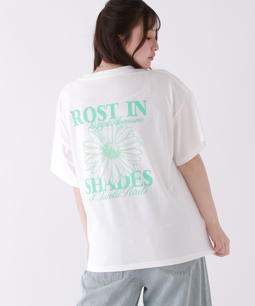 repipi armario（レピピ アルマリオ）の「チョベリグルーズTEE（Tシャツ/カットソー・キッズ・イエロー/ブラック系3/ホワイト系2/ホワイト系1/ブラック系1/ブラック系2/ホワイト系3/ピンク/サックスブルー/ブラック系4/ブラック系5/ホワイト系4/ホワイト系5/ホワイト系6/イエロー系2/ピンク系2・LARGE/MEDIUM/SMALL）」の2枚目の写真