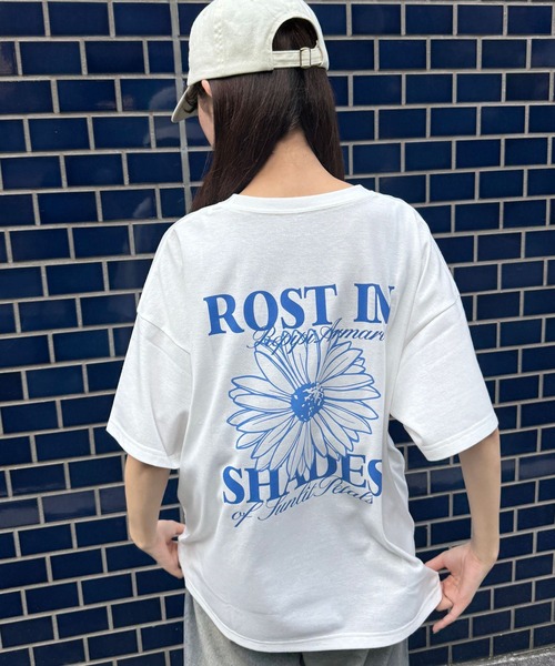 repipi armario（レピピ アルマリオ）の「チョベリグルーズTEE（Tシャツ/カットソー・キッズ・イエロー/ブラック系3/ホワイト系2/ホワイト系1/ブラック系1/ブラック系2/ホワイト系3/ピンク/サックスブルー/ブラック系4/ブラック系5/ホワイト系4/ホワイト系5/ホワイト系6/イエロー系2/ピンク系2・LARGE/MEDIUM/SMALL）」の5枚目の写真