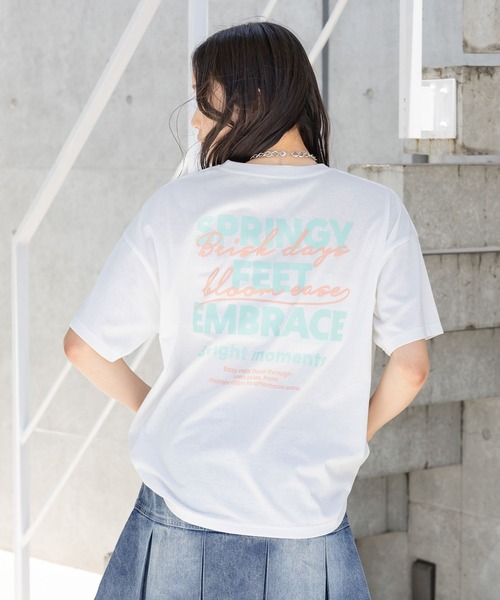 repipi armario（レピピ アルマリオ）の「チョベリグルーズTEE（Tシャツ/カットソー・キッズ・イエロー/ブラック系3/ホワイト系2/ホワイト系1/ブラック系1/ブラック系2/ホワイト系3/ピンク/サックスブルー/ブラック系4/ブラック系5/ホワイト系4/ホワイト系5/ホワイト系6/イエロー系2/ピンク系2・LARGE/MEDIUM/SMALL）」の6枚目の写真