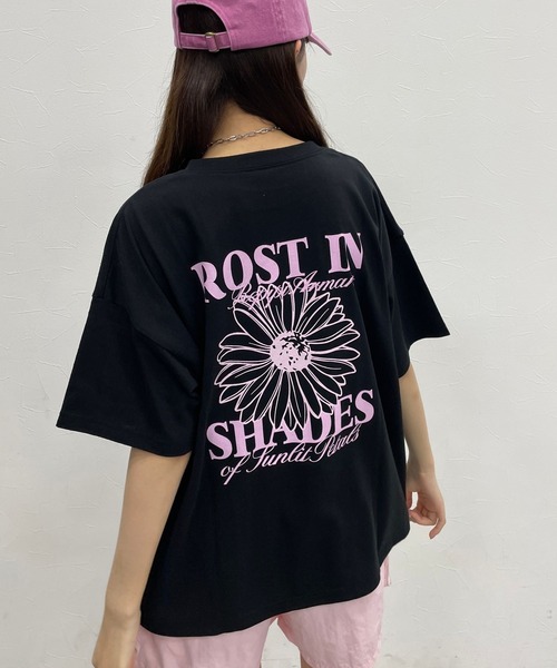 repipi armario（レピピ アルマリオ）の「チョベリグルーズTEE（Tシャツ/カットソー・キッズ・イエロー/ブラック系3/ホワイト系2/ホワイト系1/ブラック系1/ブラック系2/ホワイト系3/ピンク/サックスブルー/ブラック系4/ブラック系5/ホワイト系4/ホワイト系5/ホワイト系6/イエロー系2/ピンク系2・LARGE/MEDIUM/SMALL）」の11枚目の写真