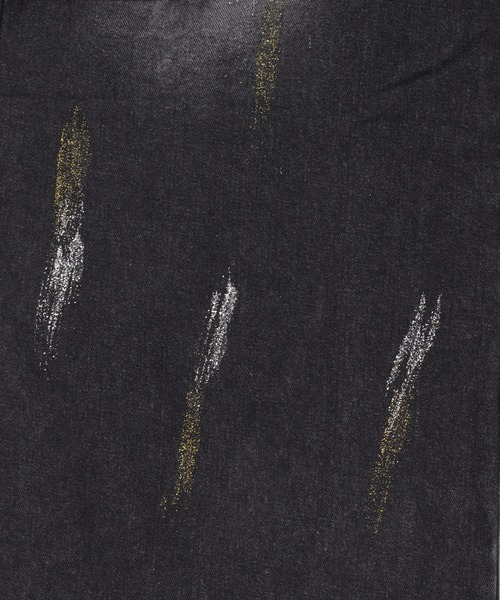 Figments（フィグメンツ）の「ブラストマルチカーゴデニム（デニムパンツ・レディース・ブラック・SMALL/MEDIUM/LARGE）」の8枚目の写真