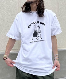 【RGY】BY YOUR SIDE デザインプリントTシャツ