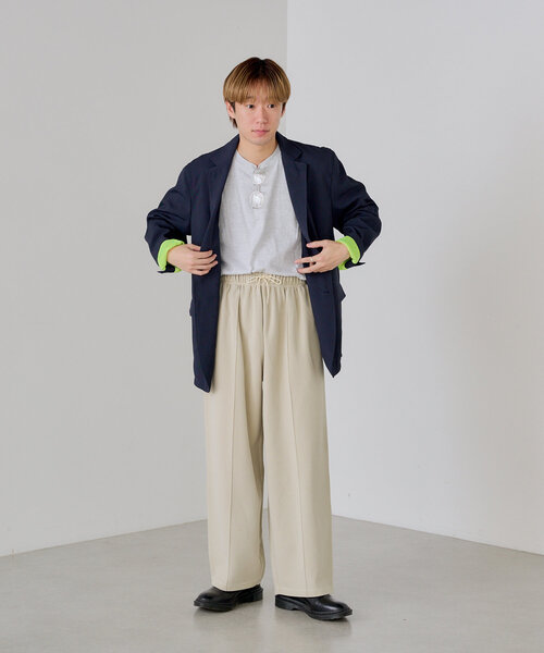 WHIMSIC（ウィムジック）の「*【WHIMSIC】スーベニアTシャツ（Tシャツ/カットソー・レディース・ライトグレー/ホワイト/ブラック/ベージュ・FREE）」の21枚目の写真