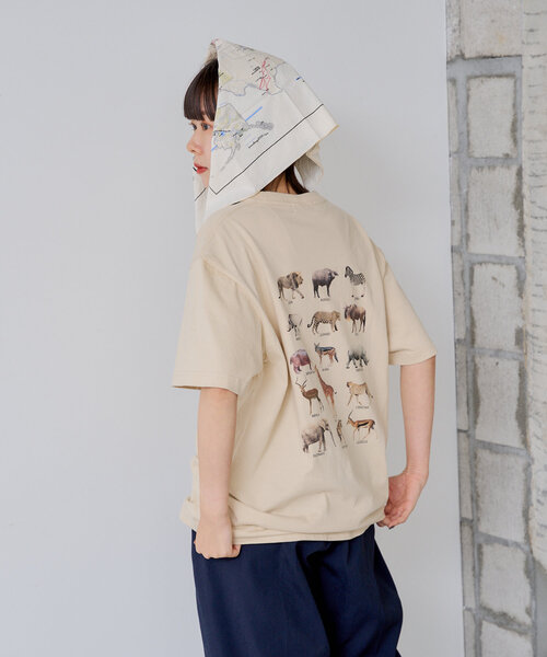 Tシャツ・カットソー [TEAK] BABY TEE カラーブロックTシャツ(80~130cm)(80cm グレー系): トップス