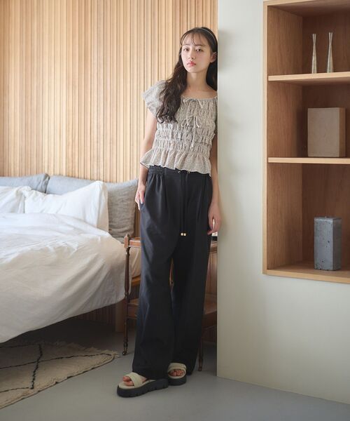 ORiental TRaffic(オリエンタルトラフィック)の「ORiental TRaffic パデットサンダル(サンダル・レディース・グリーン/ブラック/ホワイト・S/M/L)」の7枚目の写真