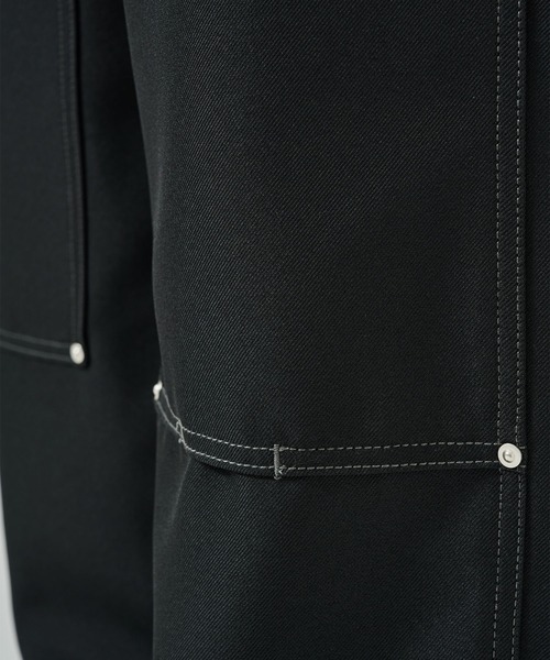 Jieda（ジエダ）の「別注 DOUBLE KNEE PANTS（その他パンツ・メンズ・ブラック/ライトグレー・1/2）」の6枚目の写真
