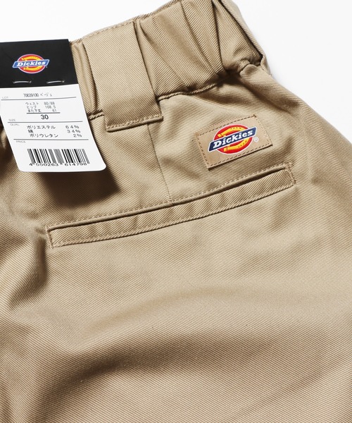Dickies(ディッキーズ)の「Dickies/ディッキーズ TCストレッチウエストイージー8分丈パンツ 秋服 冬服(チノパンツ・メンズ・ブラック/ベージュ/チャコール・32inch/28inch/30 inch)」の8枚目の写真