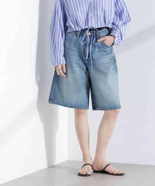 Wrangler（ラングラー）の「Wrangler/DENIM SHORTS（デニムパンツ・レディース・ブルー/その他1・S/XS）」の2枚目の写真