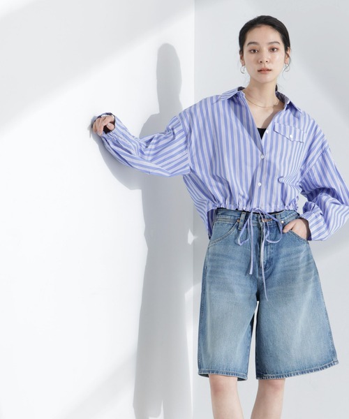 Wrangler（ラングラー）の「Wrangler/DENIM SHORTS（デニムパンツ・レディース・ブルー/その他1・S/XS）」の10枚目の写真