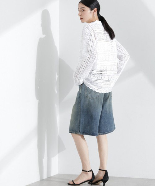 Wrangler（ラングラー）の「Wrangler/DENIM SHORTS（デニムパンツ・レディース・ブルー/その他1・S/XS）」の6枚目の写真