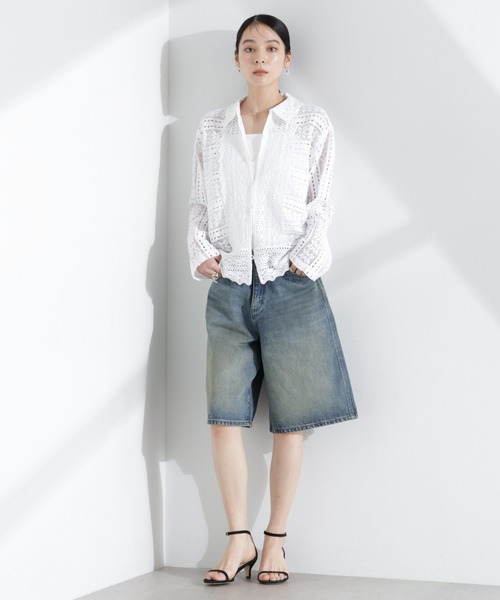 Wrangler（ラングラー）の「Wrangler/DENIM SHORTS（デニムパンツ・レディース・ブルー/その他1・S/XS）」の7枚目の写真