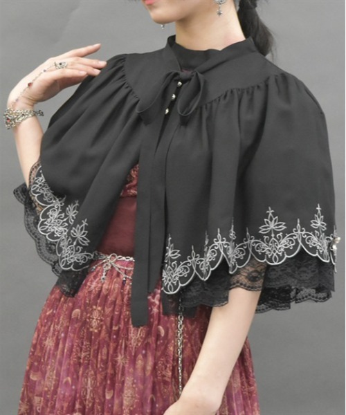アラビアンナイト刺繍ケープ（ベスト）｜axes femme POETIQUE