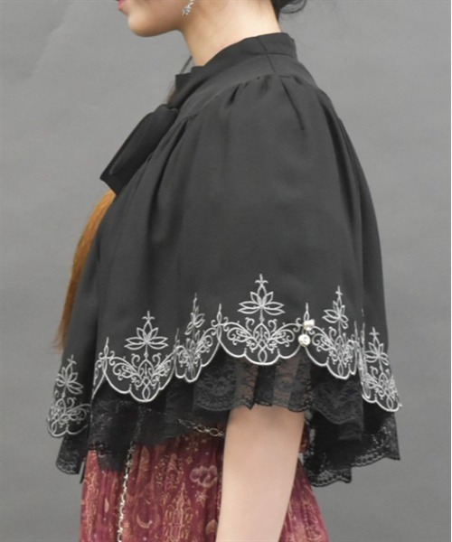 ベスト ジレ アラビアンナイト刺繍ケープ レディース アラビアンナイト刺繍ケープ（ベスト）｜axes femme POETIQUE