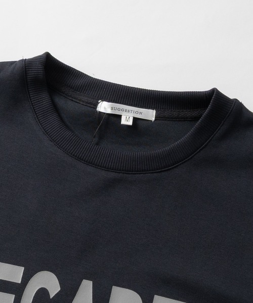 JOHN'S CLOSET(ジョンズクローゼット)の「【13】ラスターロゴプリント ポンチTシャツ(Tシャツ/カットソー・メンズ・オフホワイト/ブラック/イエロー/グリーン/グレー系/ホワイト系/ブラック系・MEDIUM/LARGE)」の8枚目の写真