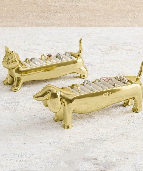 entre square（アントレスクエアー）の「UMBRA/ダックスフント リングホルダー ブラス(ゴールド)（収納グッズ・レディース・ゴールド・ONE SIZE）」の10枚目の写真