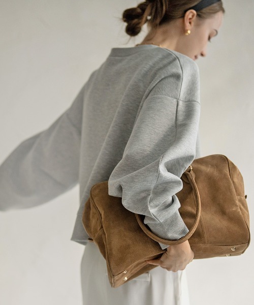 HAYNI（ヘイニ）の「Donusa ドヌサ 復刻版（ボストンバッグ・レディース・ブラウン/ダークブラウン・FREE）」の10枚目の写真