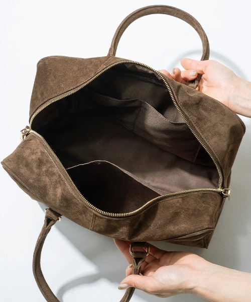 HAYNI（ヘイニ）の「Donusa ドヌサ 復刻版（ボストンバッグ・レディース・ブラウン/ダークブラウン・FREE）」の19枚目の写真