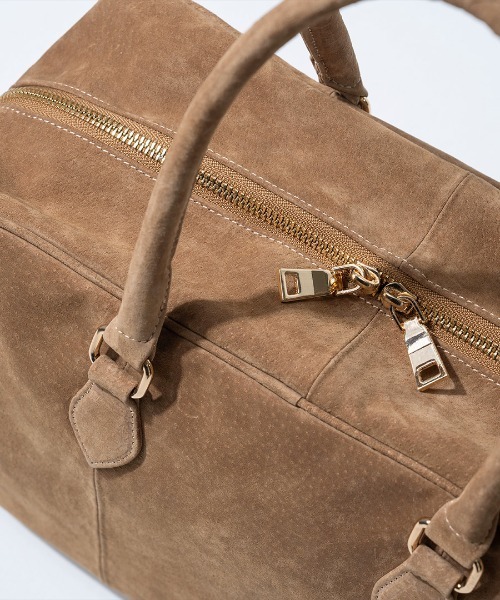 HAYNI（ヘイニ）の「Donusa ドヌサ 復刻版（ボストンバッグ・レディース・ブラウン/ダークブラウン・FREE）」の18枚目の写真