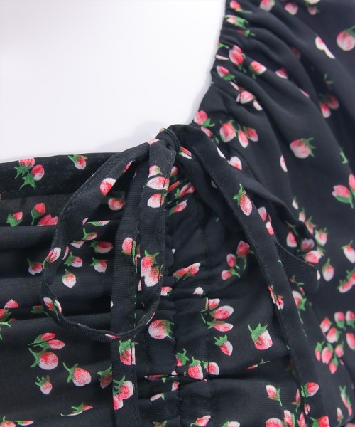 CLEAR BASIC（クリアベーシック）の「ドロストリボンペプラムブラウス[バレエコア 着回し抜群]≪SS新作≫（シャツ/ブラウス・レディース・イエロー/オフホワイト/ネイビー/ブラック系その他/ホワイト系その他・F）」の15枚目の写真