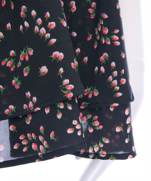 CLEAR BASIC（クリアベーシック）の「ドロストリボンペプラムブラウス[バレエコア 着回し抜群]≪SS新作≫（シャツ/ブラウス・レディース・イエロー/オフホワイト/ネイビー/ブラック系その他/ホワイト系その他・F）」の16枚目の写真