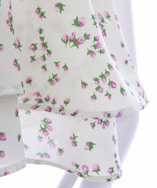 CLEAR BASIC（クリアベーシック）の「ドロストリボンペプラムブラウス[バレエコア 着回し抜群]≪SS新作≫（シャツ/ブラウス・レディース・イエロー/オフホワイト/ネイビー/ブラック系その他/ホワイト系その他・F）」の21枚目の写真