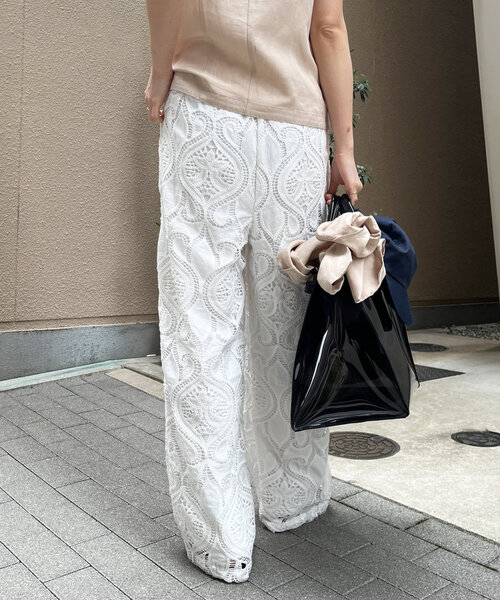 DouDou（ドゥドゥ）の「レースパンツ（その他パンツ）」 - WEAR