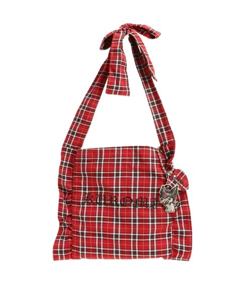 jouetie（ジュエティ）の「【メロクロコラボ】KUROMIリボントートBAG（トートバッグ・レディース・ブラック/レッド・FREE）」の4枚目の写真