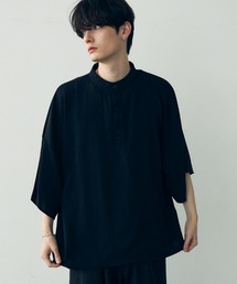 Shoowtime（ショウタイム）の「Over size wide sleeve tops / オーバーサイズワイドスリーブノーカラートップス（Tシャツ/カットソー・メンズ）」