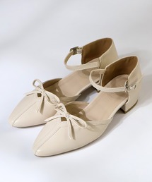 パンプス（ホワイト/白色系・リボン）ファッション通販 - ZOZOTOWN