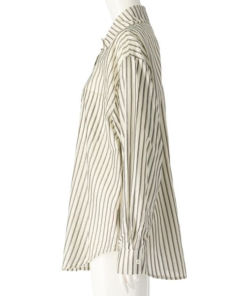 ANAP（アナップ）の「ラメストライプシャツ（シャツ/ブラウス・レディース・ブラック/ブルー/ピンク・FREE）」の15枚目の写真