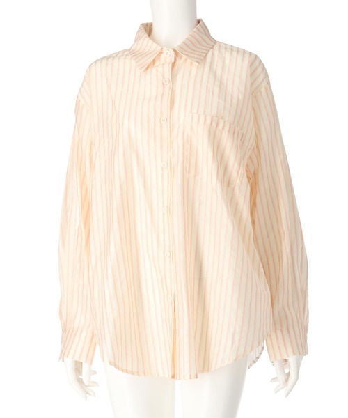 ANAP（アナップ）の「ラメストライプシャツ（シャツ/ブラウス・レディース・ブラック/ブルー/ピンク・FREE）」の20枚目の写真