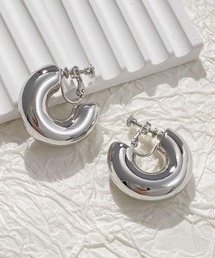 YU-KA:チャンキーフープイヤリング chunky hoop earring