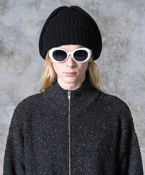 glamb（グラム）の「Flight Knit Cap / フライトニットキャップ（キャップ・メンズ・ブラック/ブラウン/グレー・FREE）」の7枚目の写真