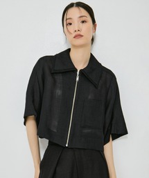 STUDIOUS | 【STUDIOUS/ステュディオス】Half Sleeve Mesh Shirt/ハーフスリーブメッシュシャツ(シャツ/ブラウス)