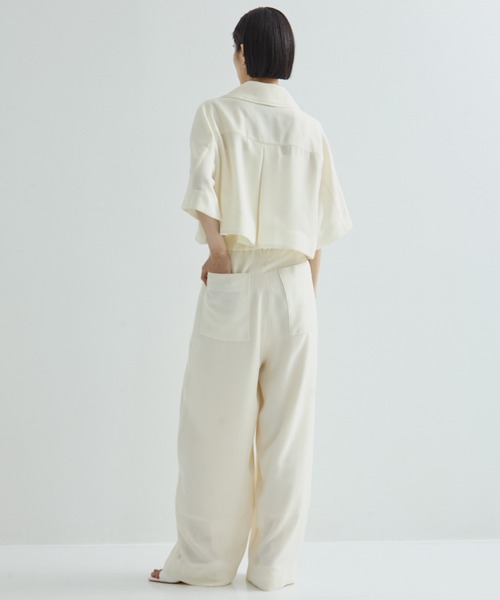 STUDIOUS/ステュディオス】Half Sleeve Mesh Shirt/ハーフ