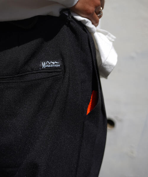 MANASTASH（マナスタッシュ）の「MANASTASH/マナスタッシュ  PREST PANTS/プレスパンツ（スラックス・メンズ・ブラック/チャコールグレー/ネイビー・L/M/XL/S）」の7枚目の写真