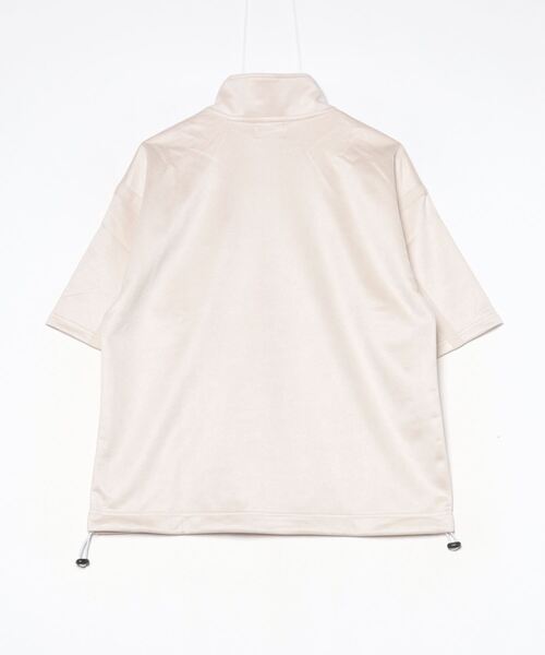 ATELANE(アテレーン)の「ATELANE/ライトスエードポンチ ハーフZIP(Tシャツ/カットソー・メンズ・ブラック/グレー/アイボリー・LARGE/MEDIUM/X-LARGE)」の14枚目の写真