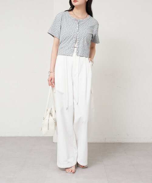 パンツ THE ATTICO Palazzo pants 楽天市場】【マラソン限定：3,580円→1,990円！】テーパード