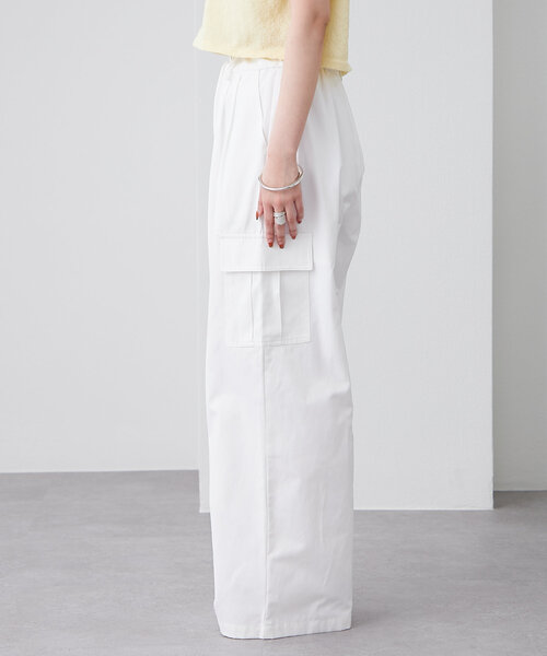 ＊mercibeaucoup＊アシンメトリードロストカーゴパンツ/エイ・ネット セール】【UNISEX/2サイズ展開】アシメZIPパラシュートパンツ