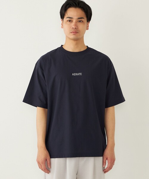 SHIPS Colors(シップス カラーズ)の「SHIPS Colors:〈UVカット・接触冷感・吸水速乾〉ハイスペック メッシュ Tシャツ(Tシャツ/カットソー・メンズ・ブラック/ダークグレー/ネイビー・MEDIUM/LARGE/X-LARGE)」の15枚目の写真