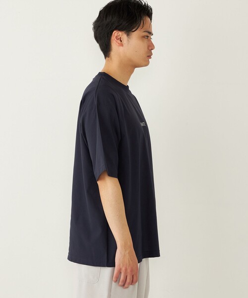 SHIPS Colors(シップス カラーズ)の「SHIPS Colors:〈UVカット・接触冷感・吸水速乾〉ハイスペック メッシュ Tシャツ(Tシャツ/カットソー・メンズ・ブラック/ダークグレー/ネイビー・MEDIUM/LARGE/X-LARGE)」の18枚目の写真