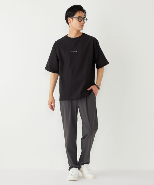 SHIPS Colors(シップス カラーズ)の「SHIPS Colors:〈UVカット・接触冷感・吸水速乾〉ハイスペック メッシュ Tシャツ(Tシャツ/カットソー・メンズ・ブラック/ダークグレー/ネイビー・MEDIUM/LARGE/X-LARGE)」の20枚目の写真