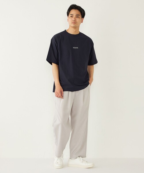 SHIPS Colors(シップス カラーズ)の「SHIPS Colors:〈UVカット・接触冷感・吸水速乾〉ハイスペック メッシュ Tシャツ(Tシャツ/カットソー・メンズ・ブラック/ダークグレー/ネイビー・MEDIUM/LARGE/X-LARGE)」の21枚目の写真