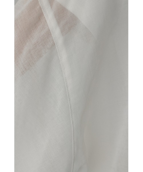 STYLEMIXER（スタイルミキサー）の「ルーズポケットシアーシャツ　春服/夏服（シャツ/ブラウス・レディース・アイボリー/ブラウン/ブルー/オレンジ・FREE）」の16枚目の写真