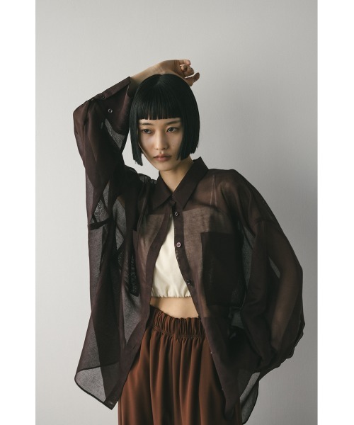 STYLEMIXER（スタイルミキサー）の「ルーズポケットシアーシャツ