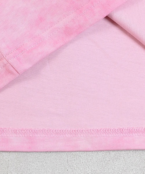 BOKU HA TANOSII（ボク　ハ　タノシイ）の「【BOKU HA TANOSII】別注ピグメントTee/おとな（Tシャツ/カットソー・レディース・ブラック/ホワイト/ピンク・170cm）」の6枚目の写真